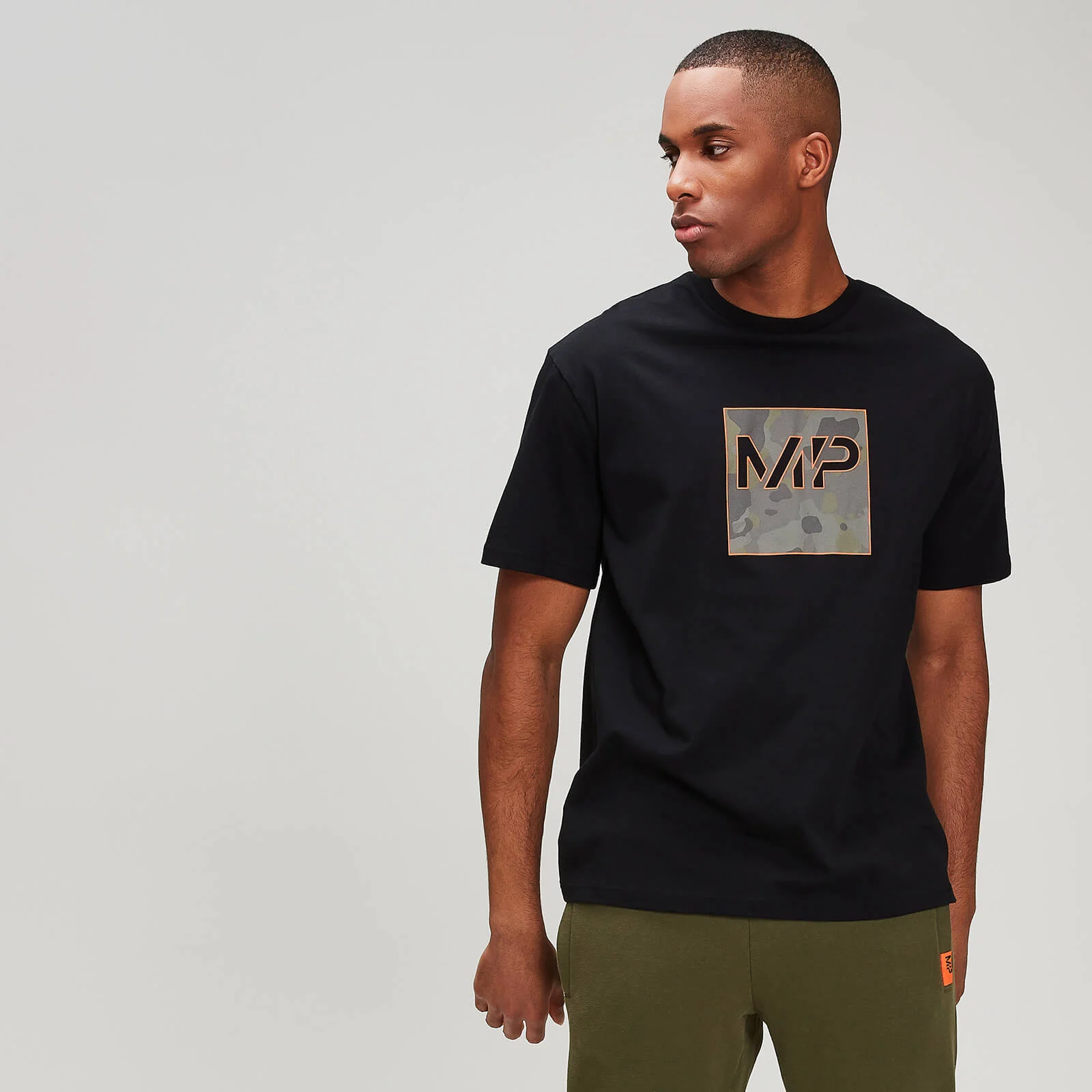 MP Rest Day Men's Camo Square T-Shirt - Black - XS Image 1