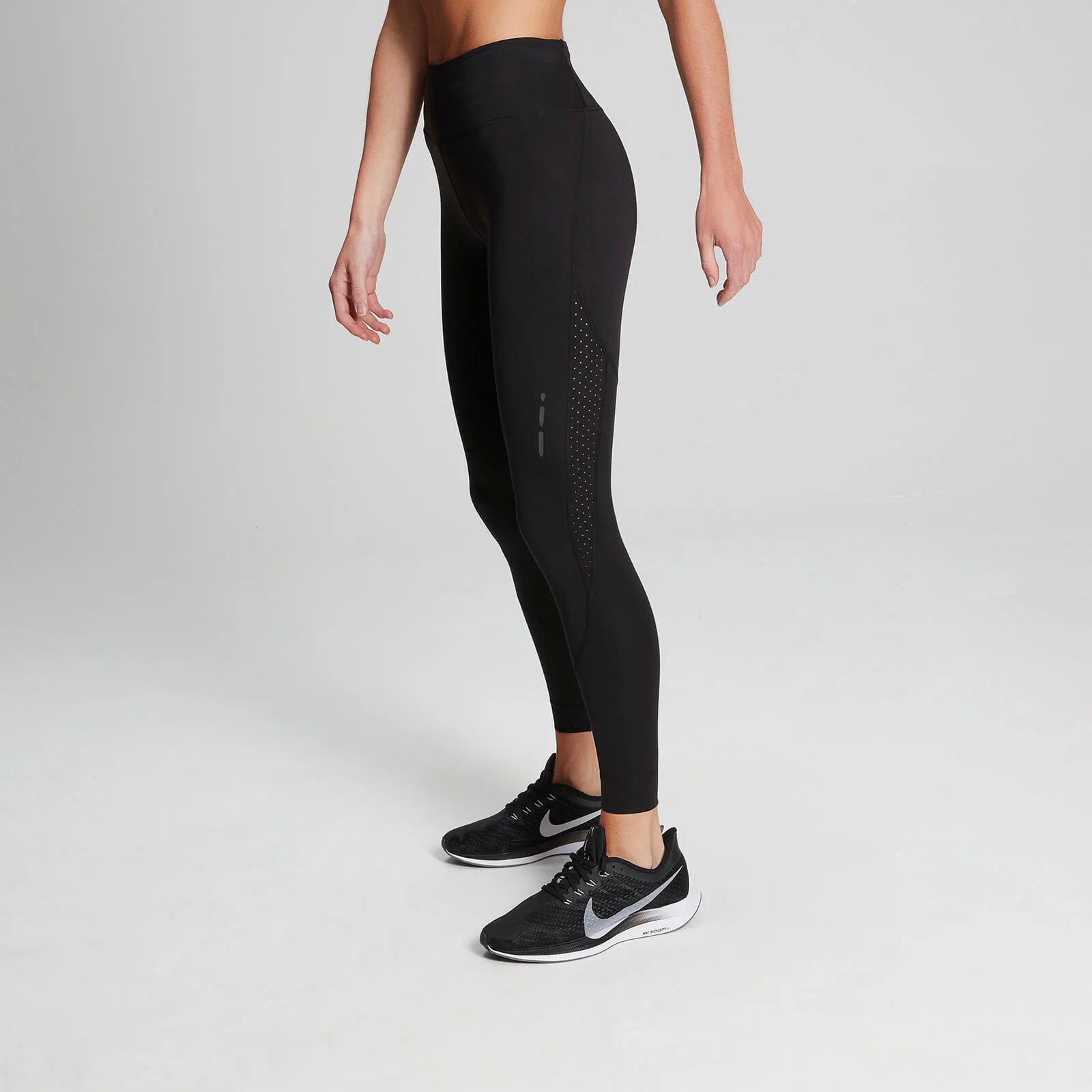 MP Women's Power Ultra Leggings - Black/Danger - S Image 1