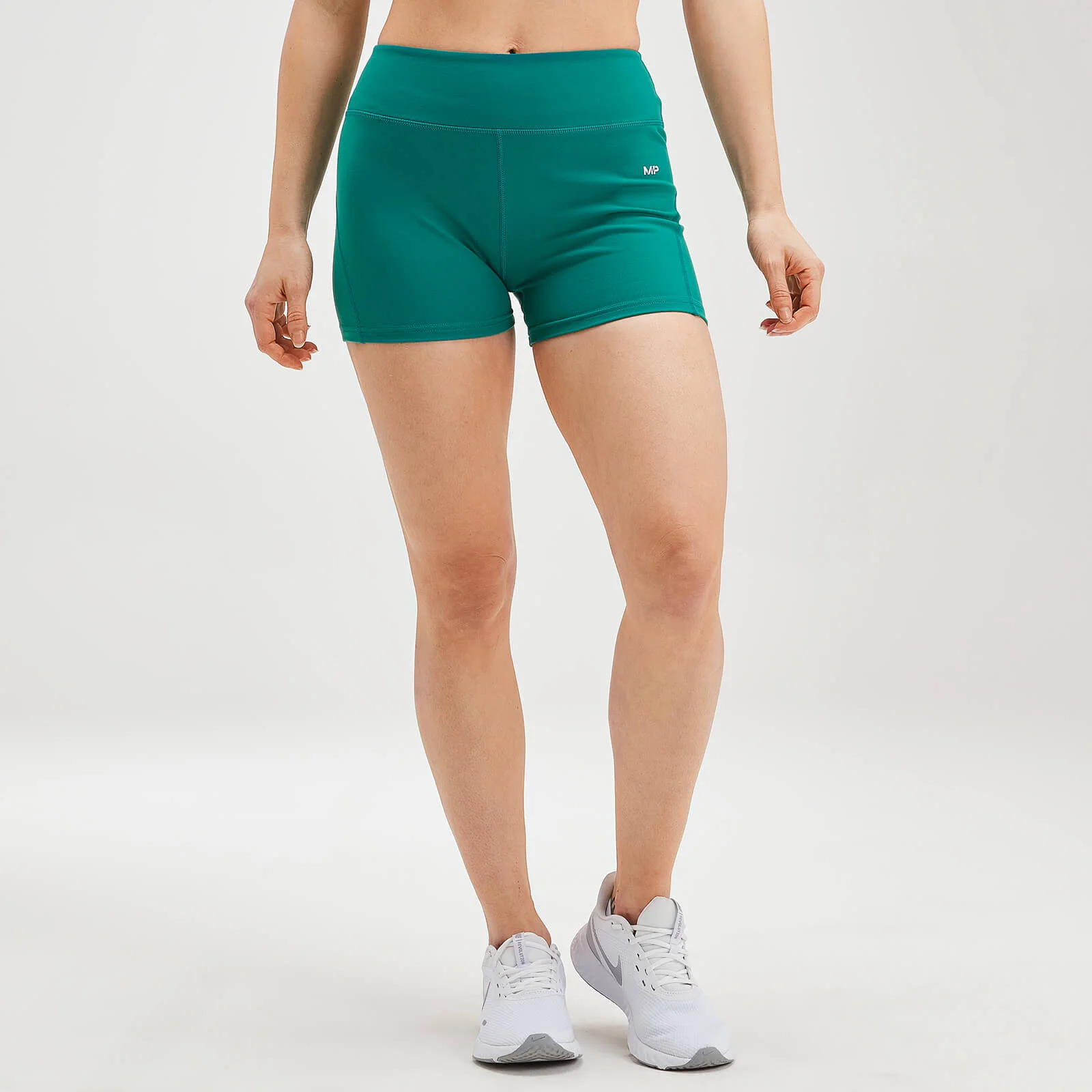MP Women's Power Booty Shorts - Energy Green - XXS Image 1