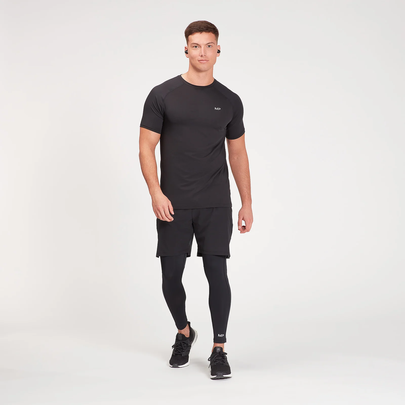 MP Men's Training Leggings Baselayer - Black - XS Image 1
