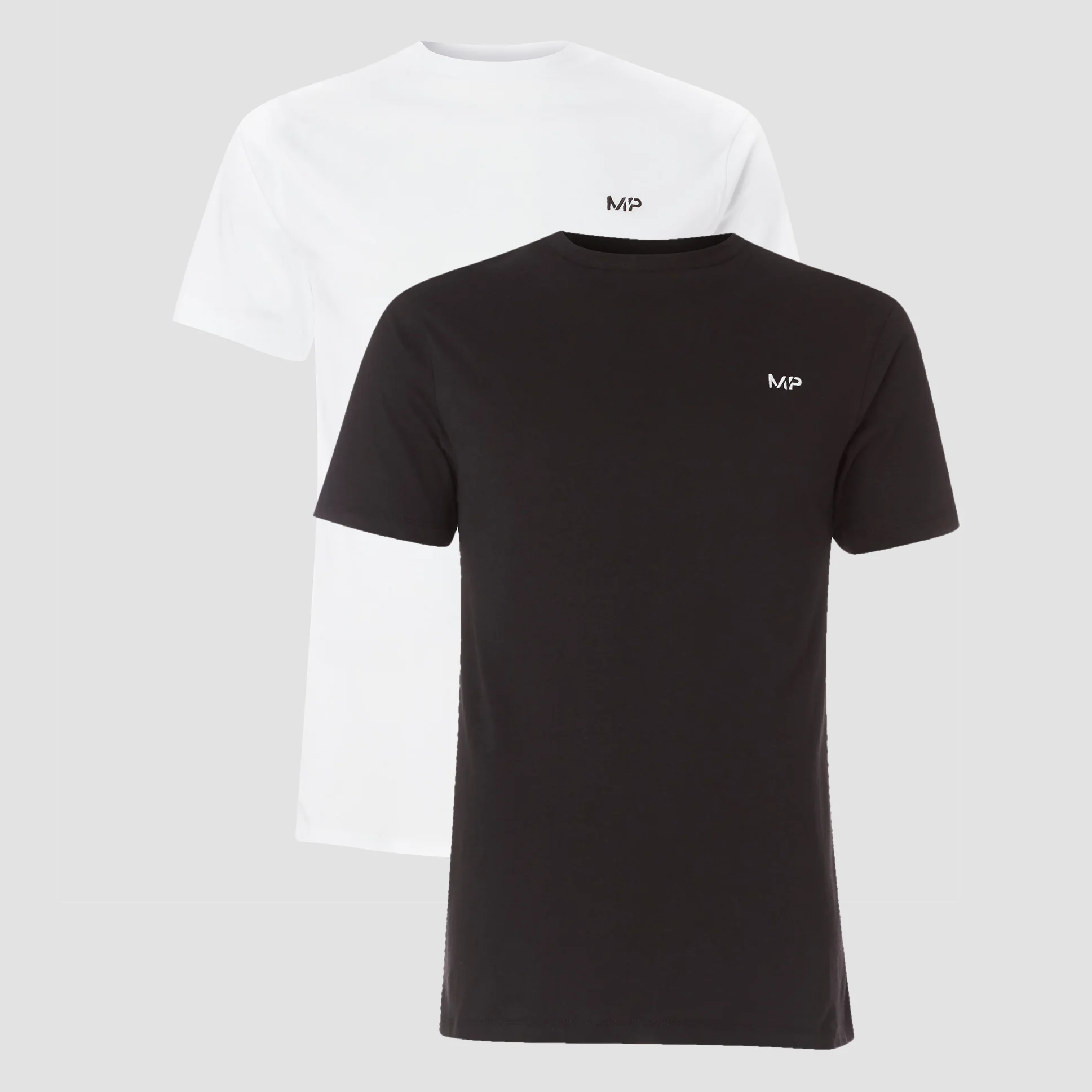 MP Men's Rest Day T-Shirt - Black/White (2 Pack) - XS Image 1