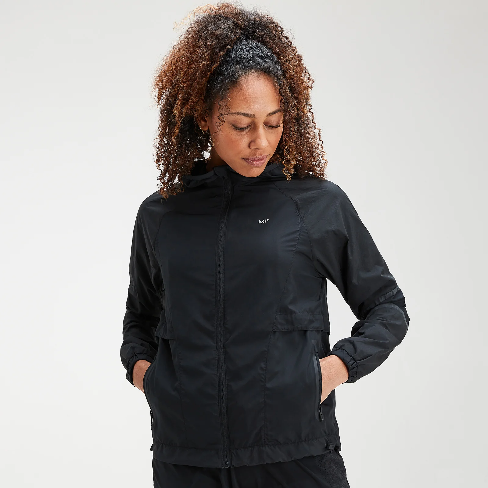 MP Women's Velocity Ultra Running Jacket - Black - XXS Image 1