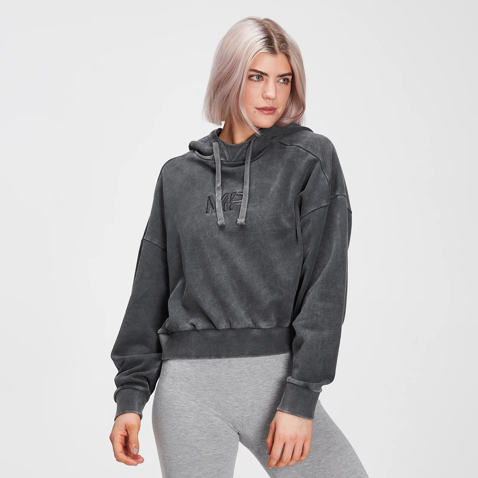 MP Women's Adapt Hoodie - Carbon - XXS Image 1