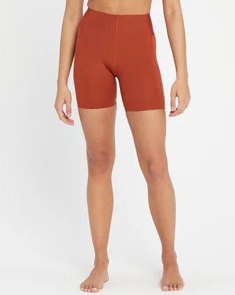MP Women's Composure Repreve® Cycling Shorts - Burn Red