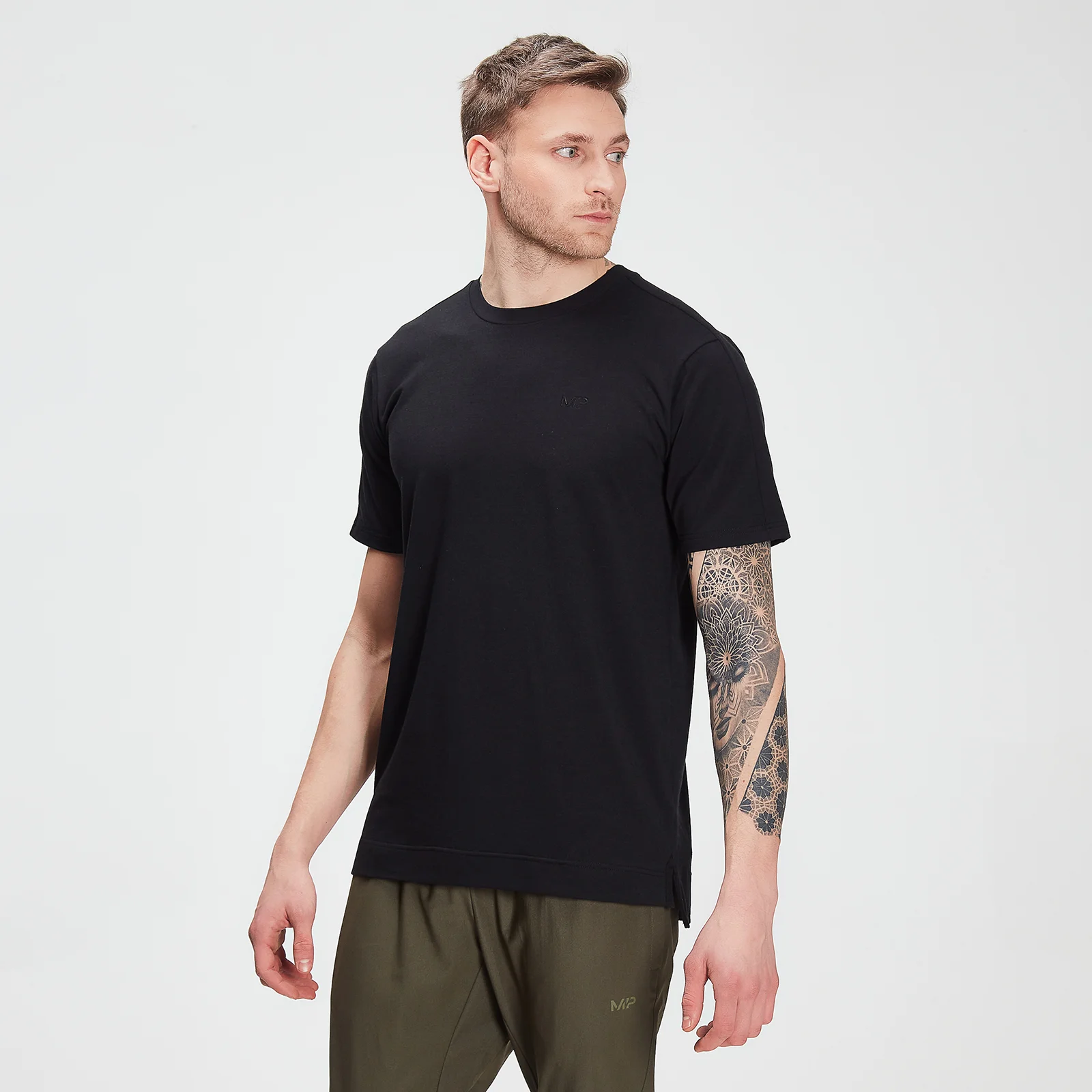 MP Men's Training Short Sleeve T - Shirt - Black - XXS Image 1