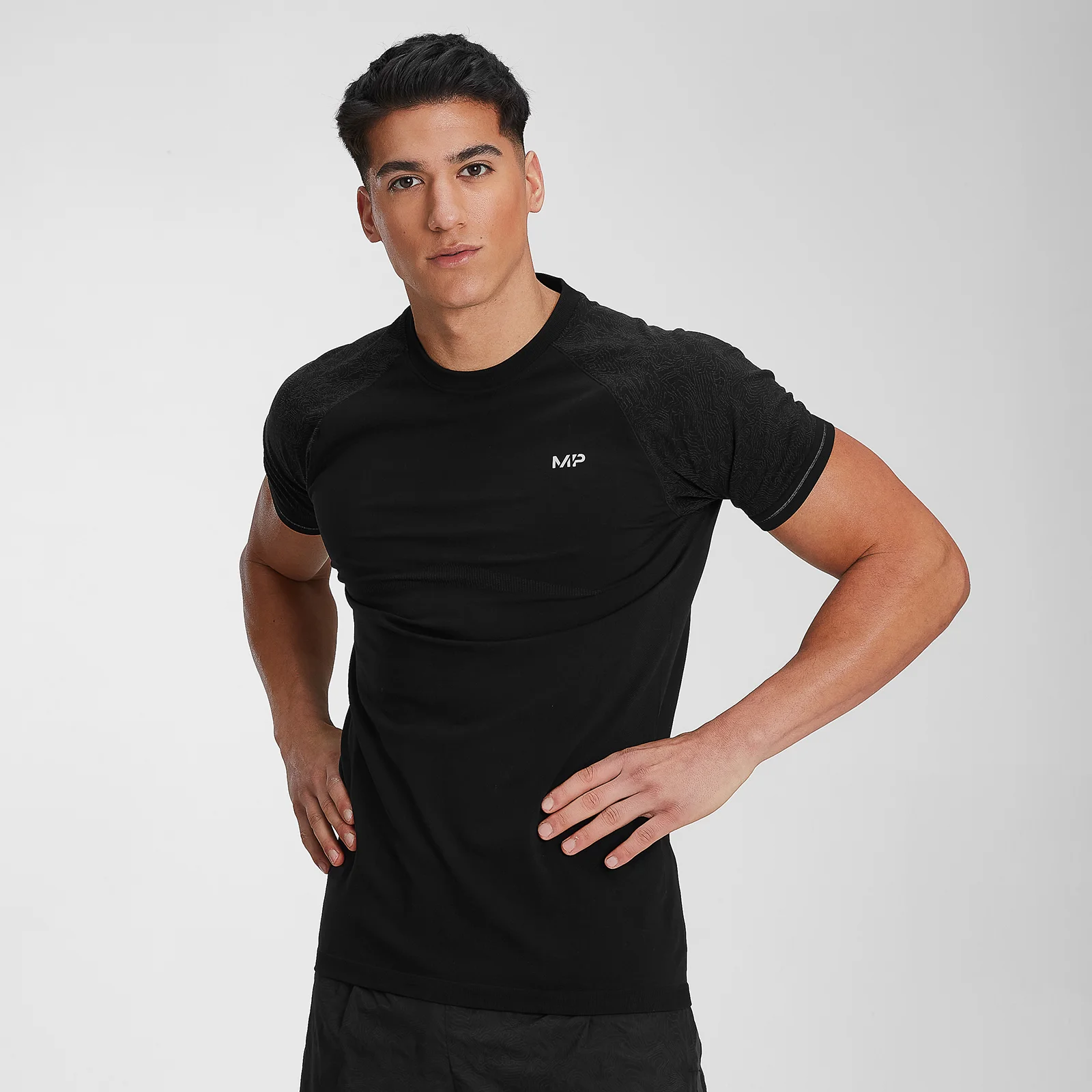 MP Men's Velocity Short Sleeve T-Shirt - Black - XS Image 1
