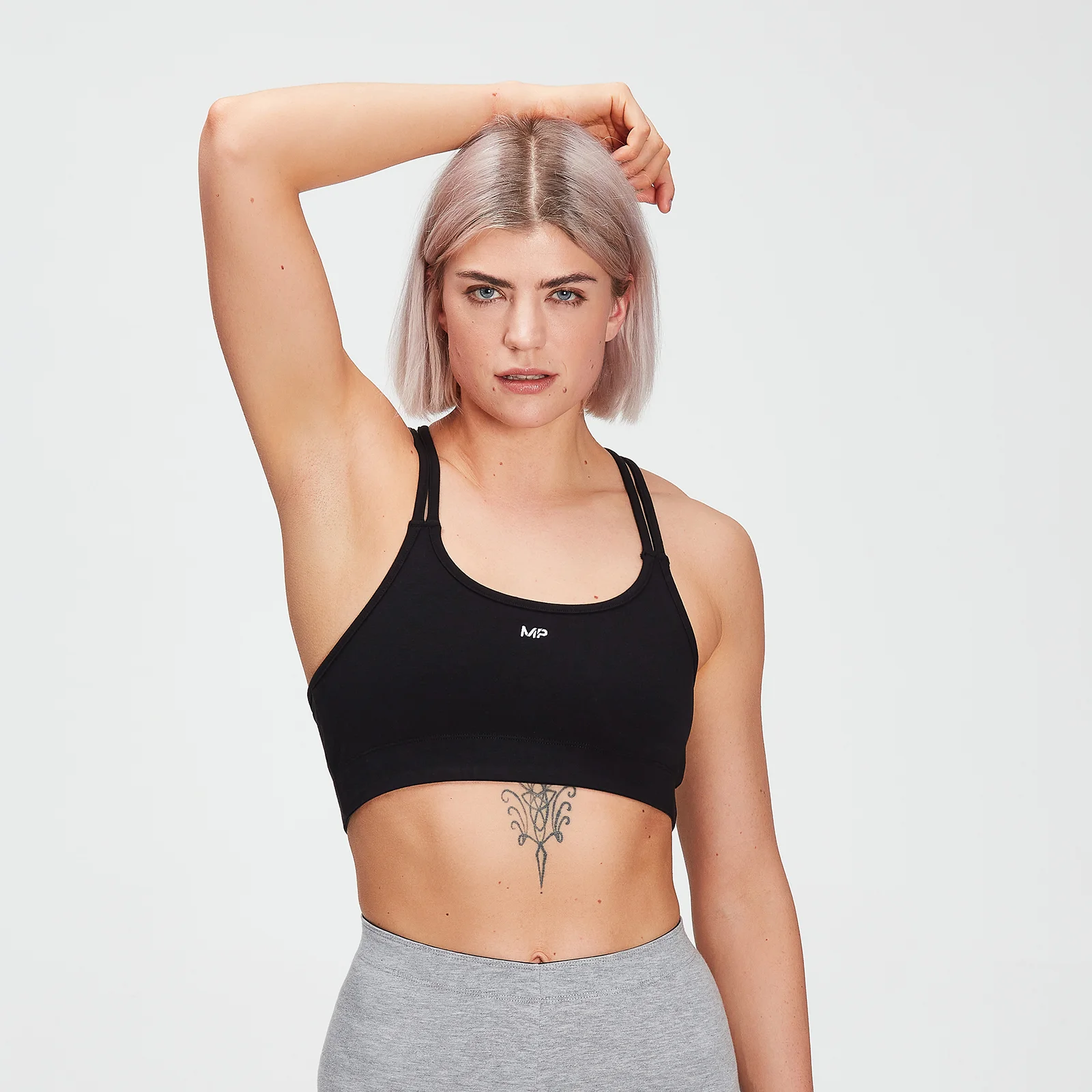 MP Women's Essentials Jersey Bra - Black - XXS Image 1