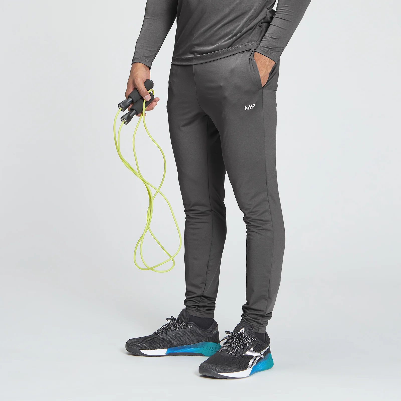 MP Men's Tempo Graphic Joggers - Carbon - XXS Image 1