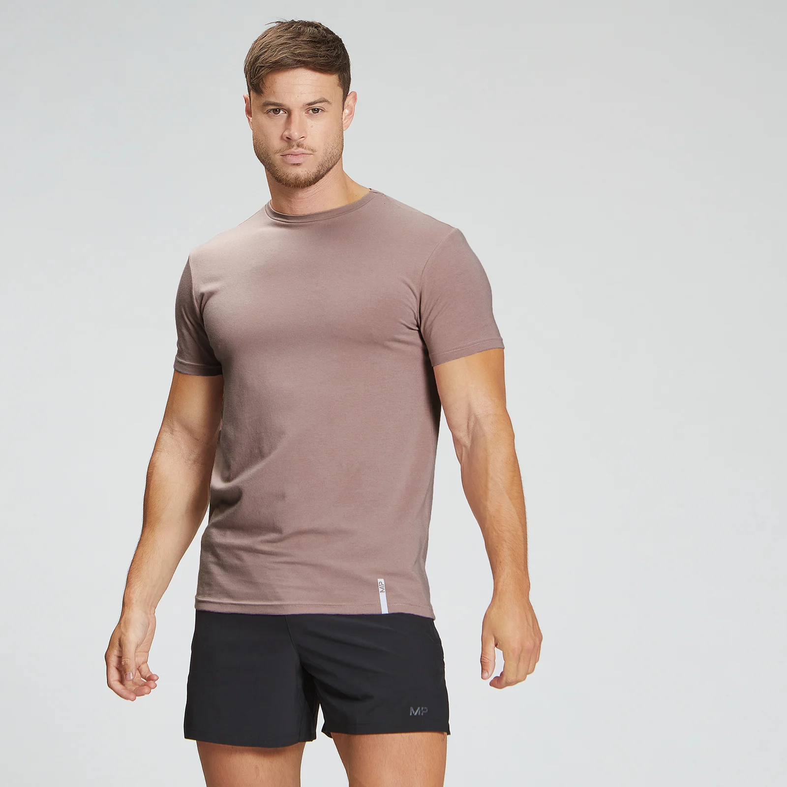 MP Men's Luxe Classic Crew T-Shirt - Fawn - XXS Image 1