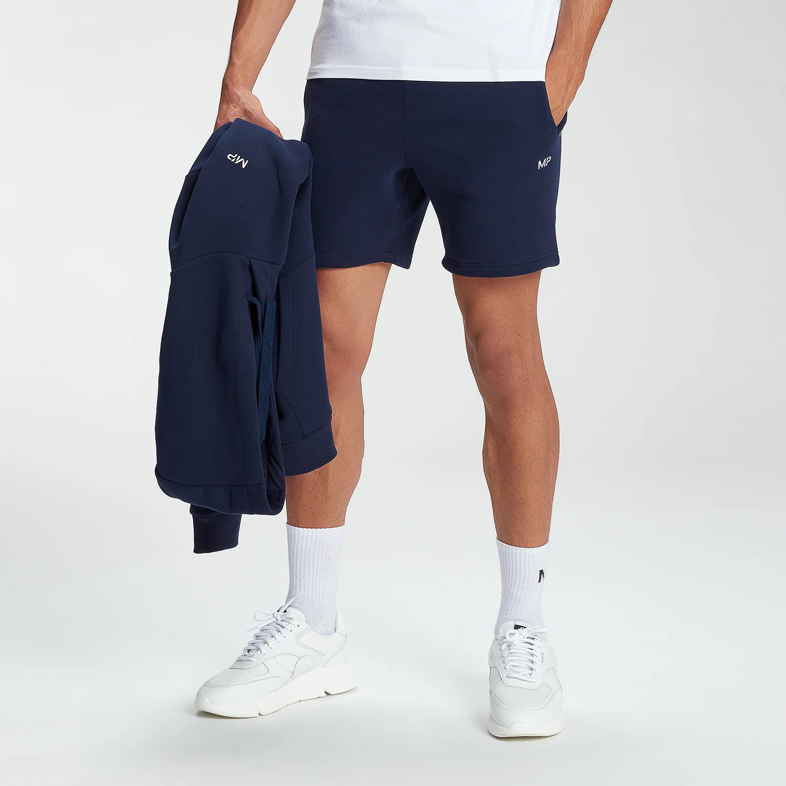MP Men's Rest Day Sweatshorts - Navy - S Image 1