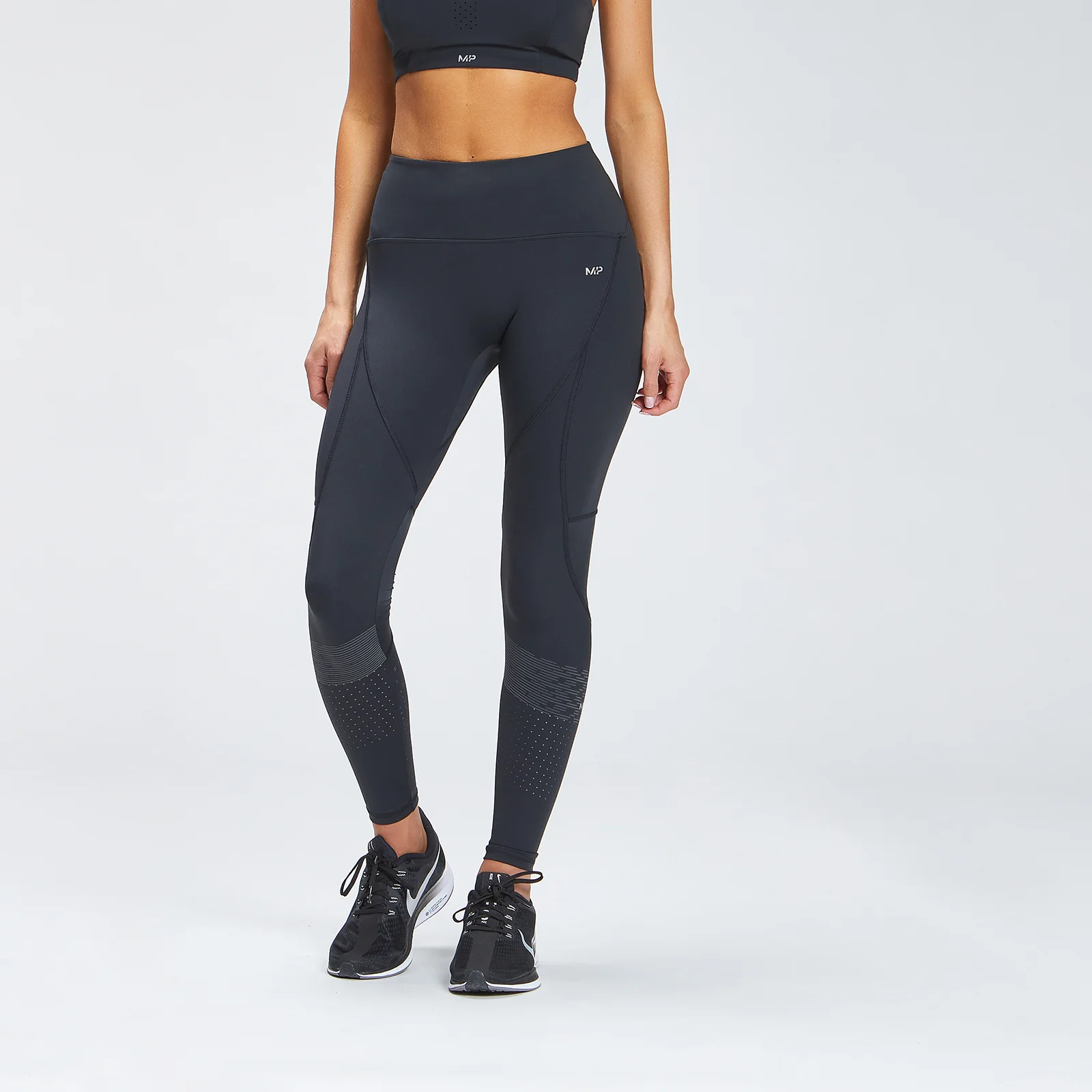 MP Women's Velocity Reflective Leggings - Black - XS Image 1