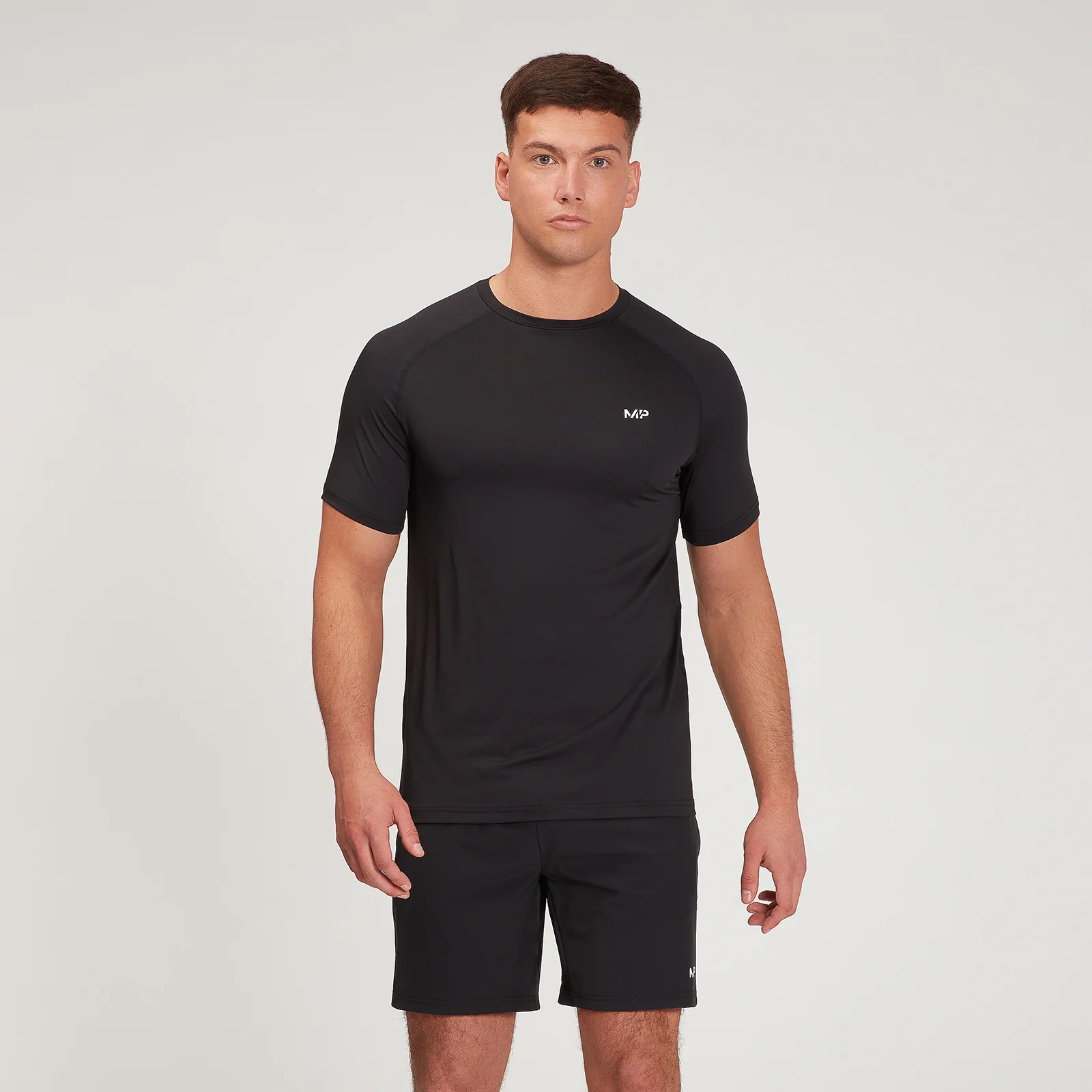 MP Men's Graphic Running Short Sleeve T-Shirt - Black - XXS Image 1