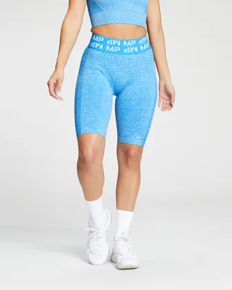 MP Curve Women's Cycling Shorts - Bright Blue
