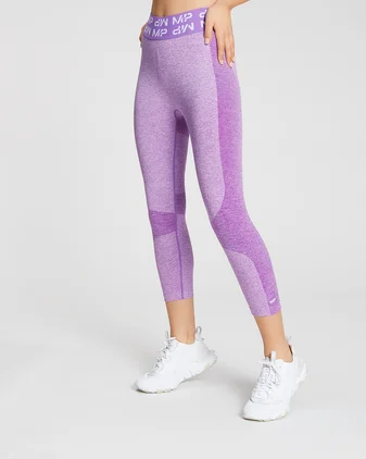 MP Curve 3/4 Leggings - Deep Lilac