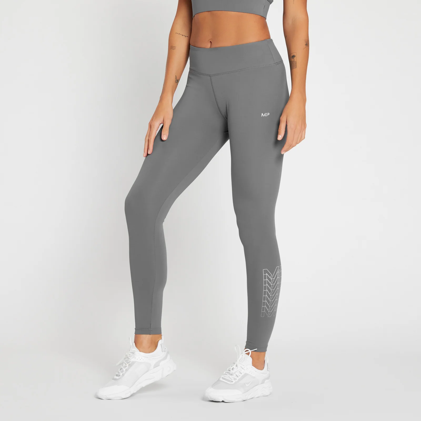 MP Women's Repeat MP Training Leggings - Carbon - XS Image 1