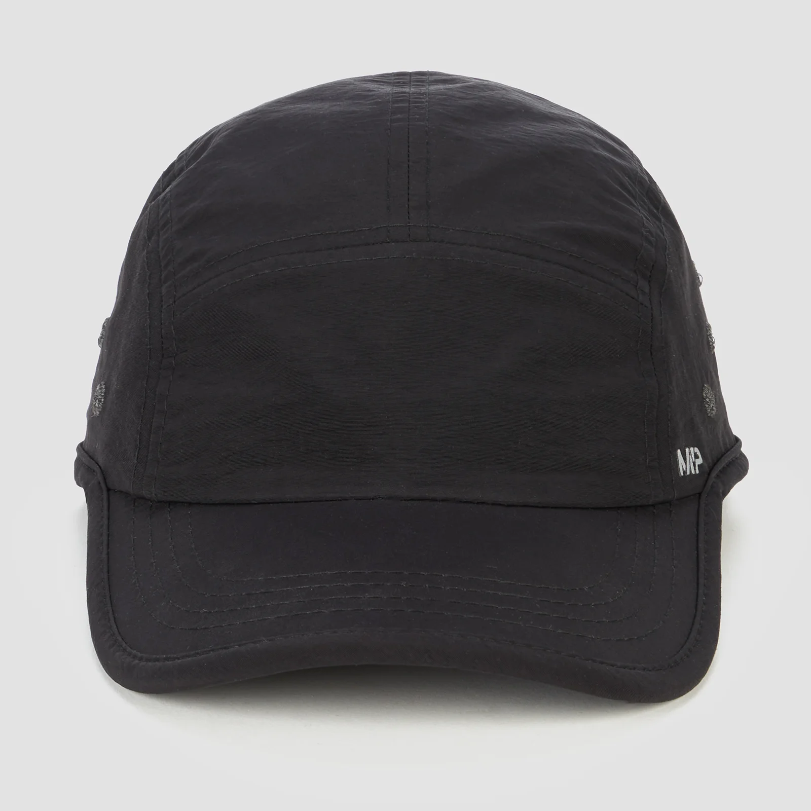 MP Technical 5 Panel Cap - Black Image 1
