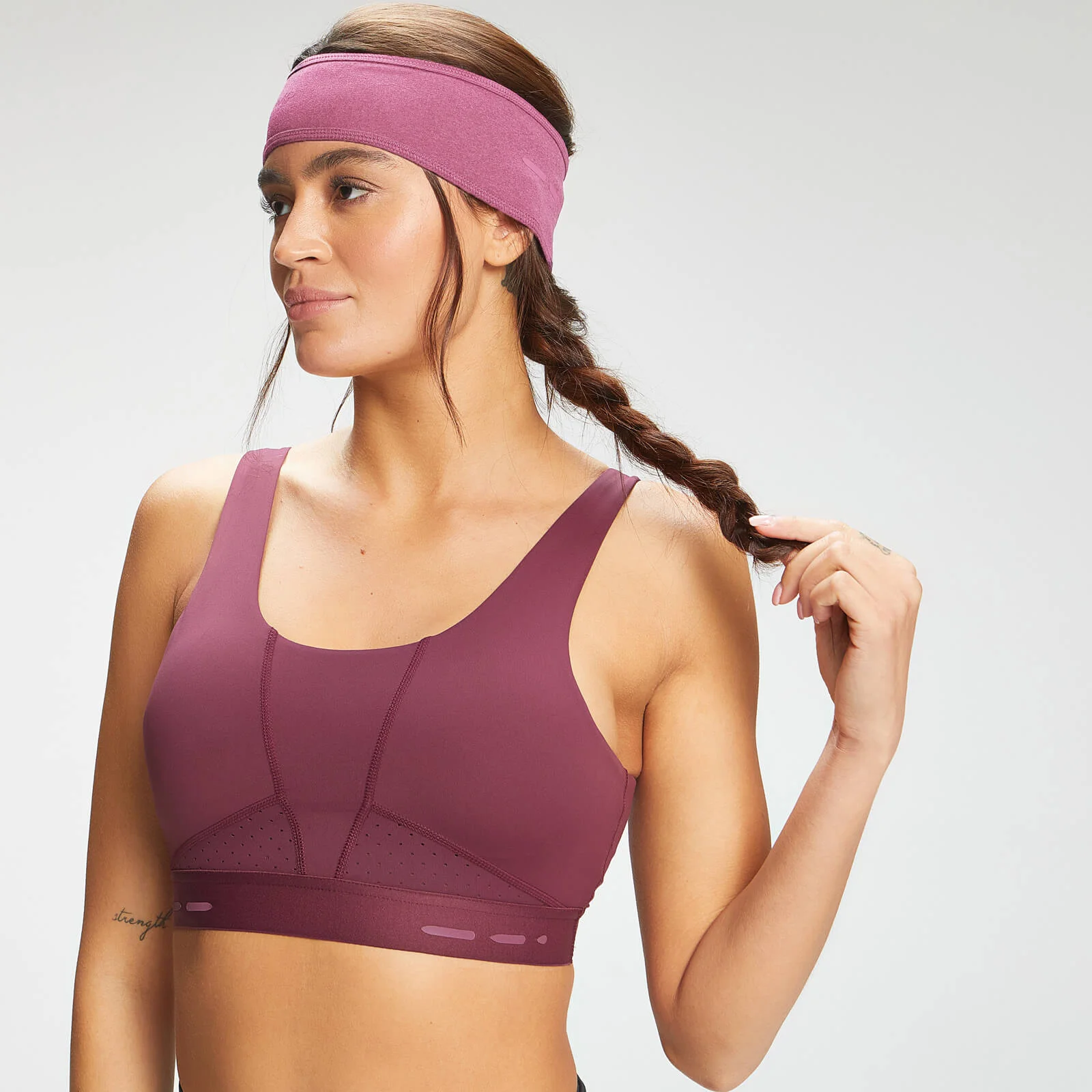 MP Women's Running Headband - Deep Pink Image 1