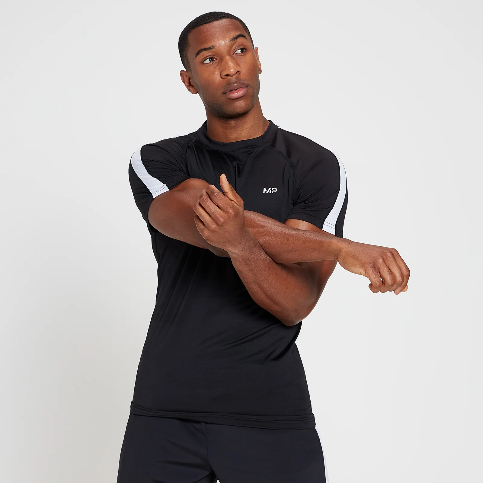 MP Men's Tempo Better Short Sleeve T-Shirt - Black - XXS Image 1