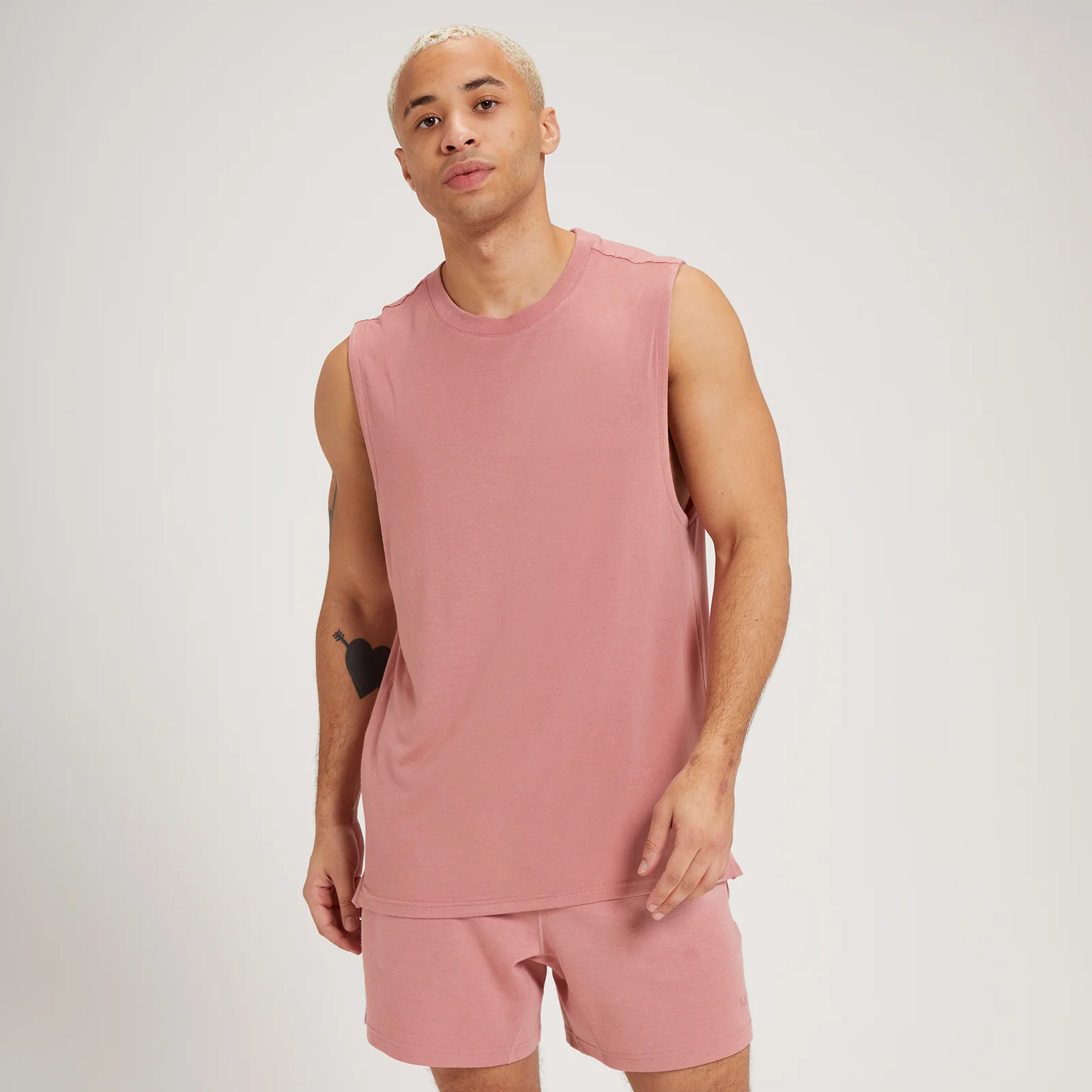 MP Men's Composure Tank Top - Washed Pink - XXS Image 1