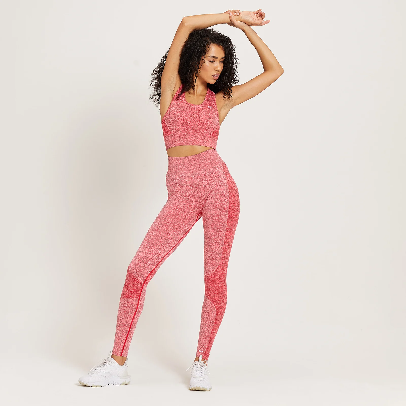 MP Women's Curve High Waisted Leggings - Danger Marl - S Image 2