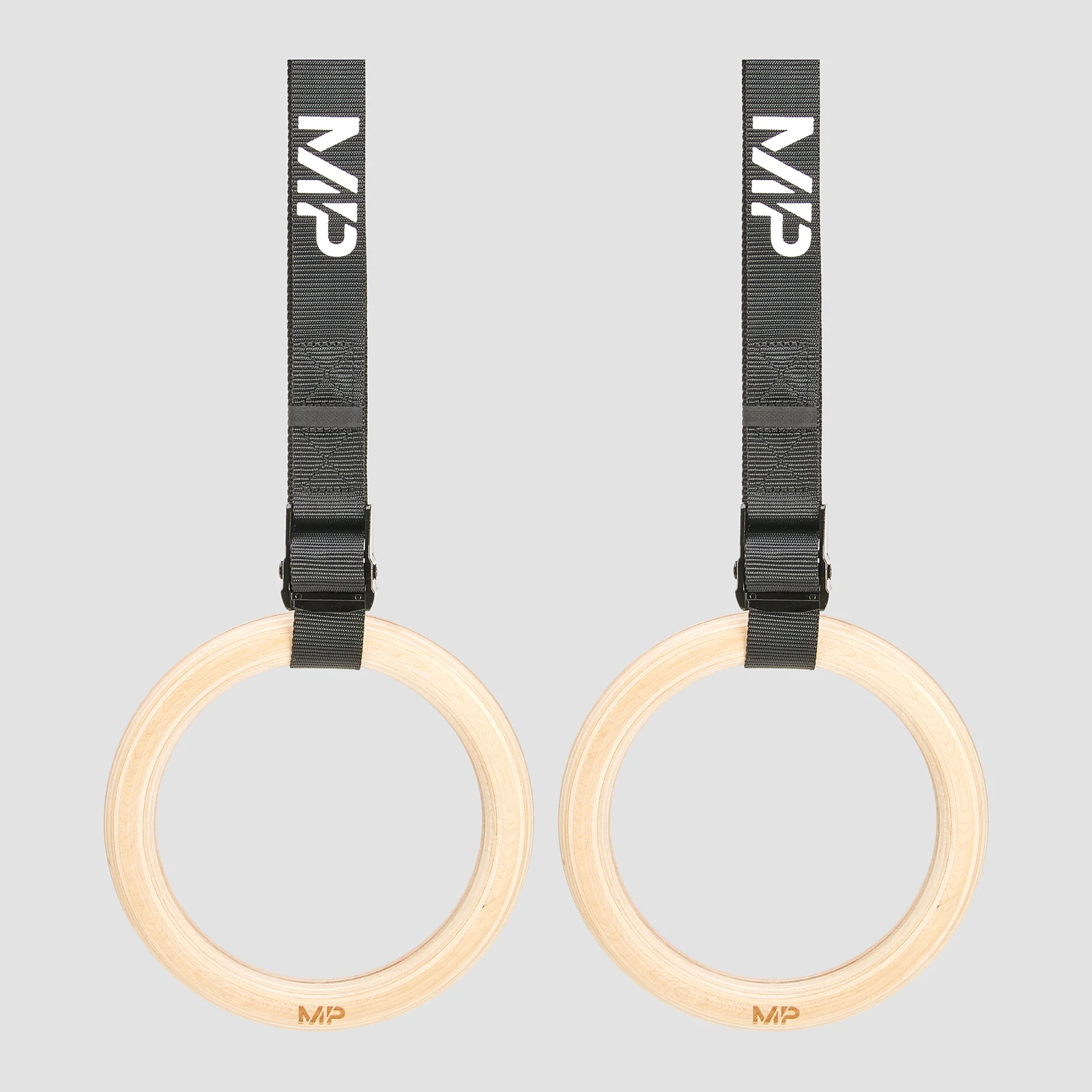 MP Gymnastic Rings - Black Image 1