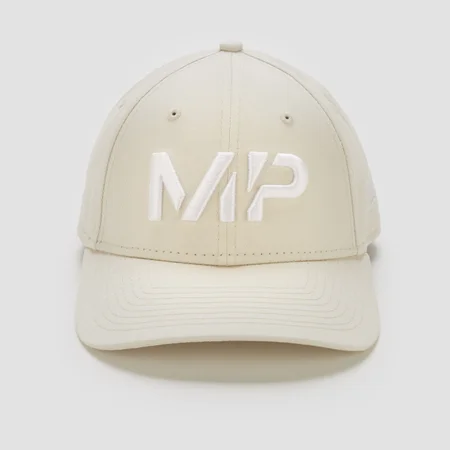 MP New Era 9FORTY Baseball Cap - Ecru/White