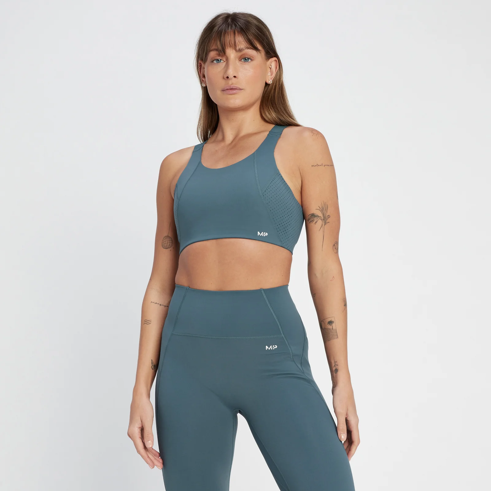 MP Women's Tempo Ultra Sports Bra - Smoke Blue - XS Image 1
