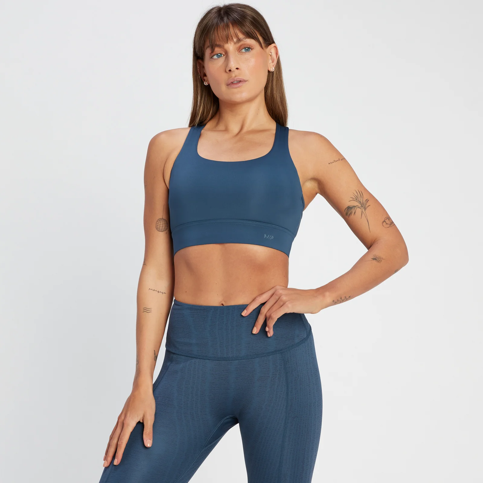 MP Women's Tempo High Support Bra - Deep Slate - XS Image 1