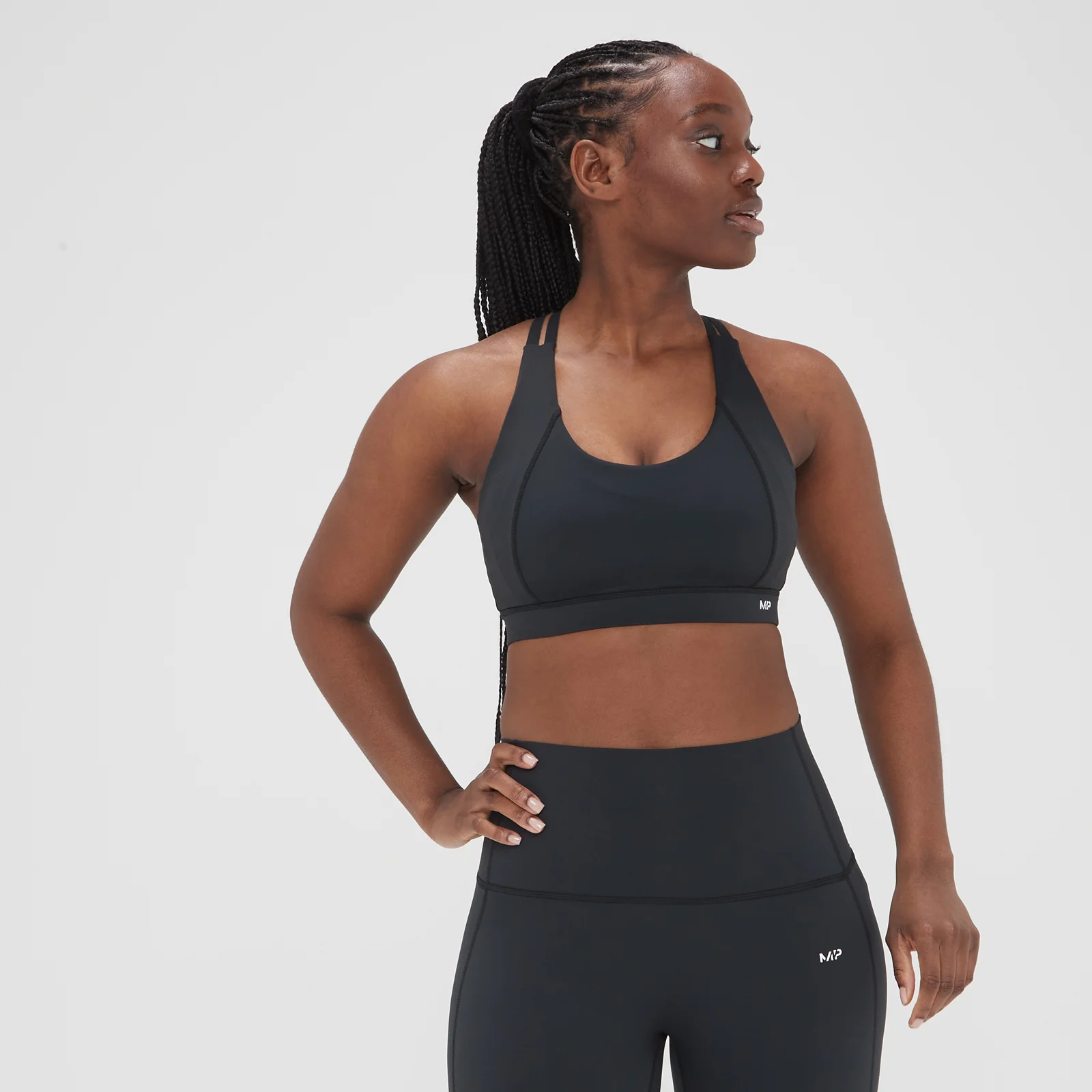 MP Women's Adapt Sports Bra - Black - XS Image 1