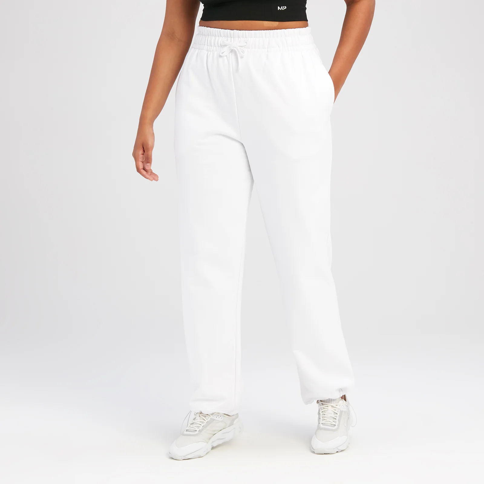 MP Women's Rest Day Joggers - White - M Image 1