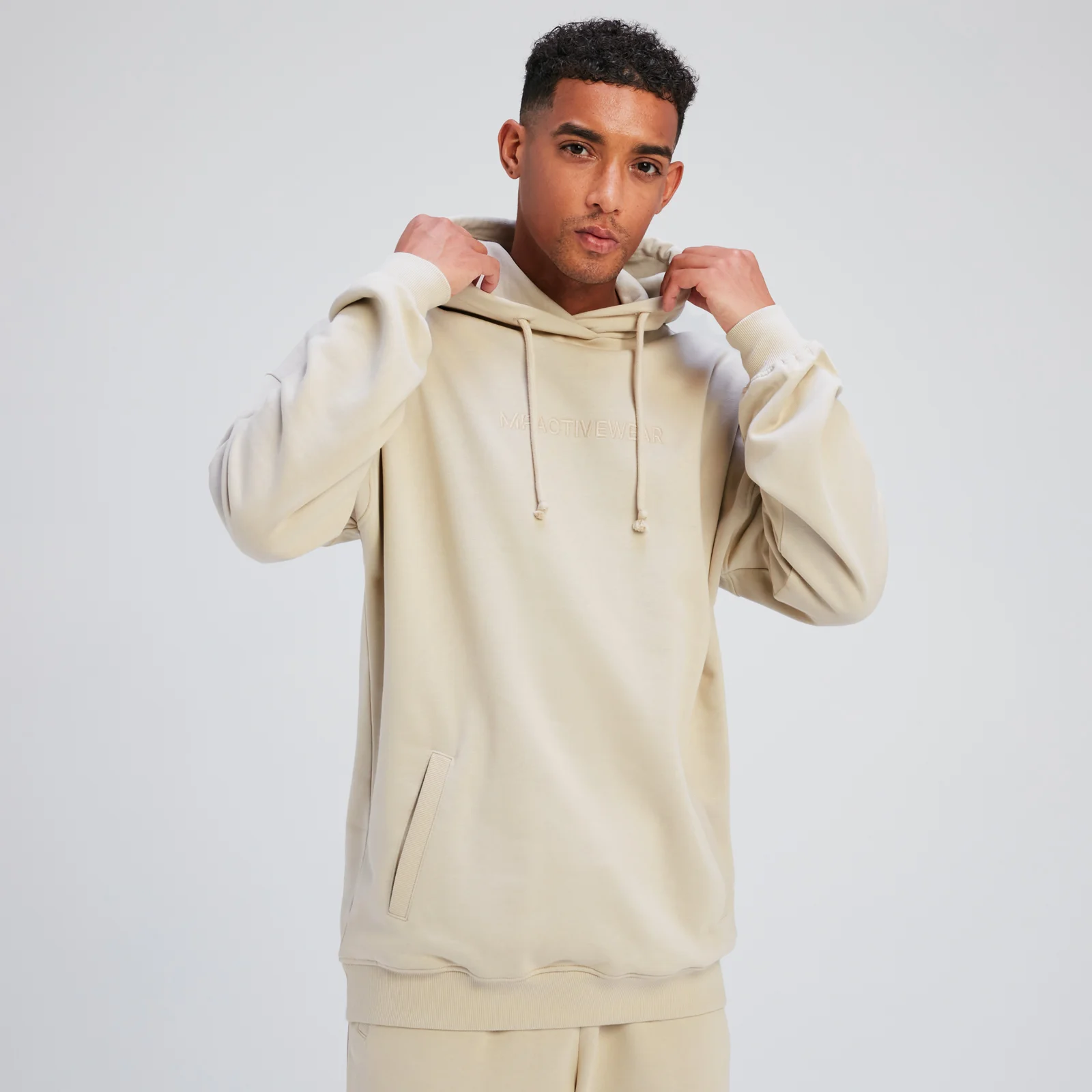 MP Men's Rest Day Hoodie - Canvas Grey - XS Image 1