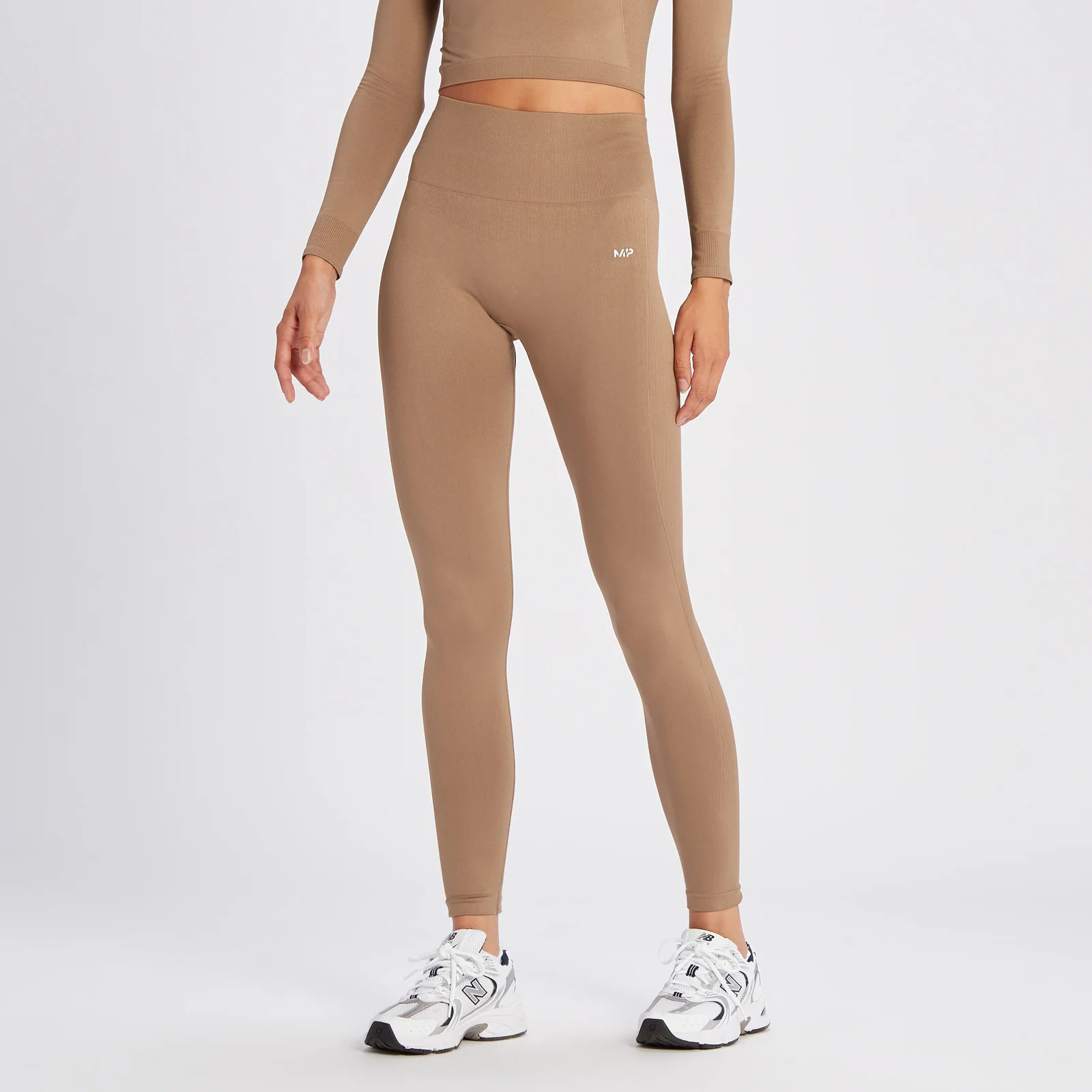 MP Women's Shape Seamless Leggings - Toffee - XS Image 1