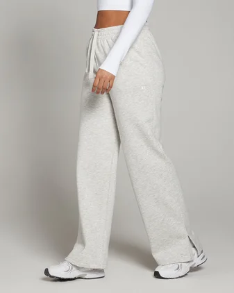 MP Women's Basics Straight Leg Joggers - Light Grey Marl