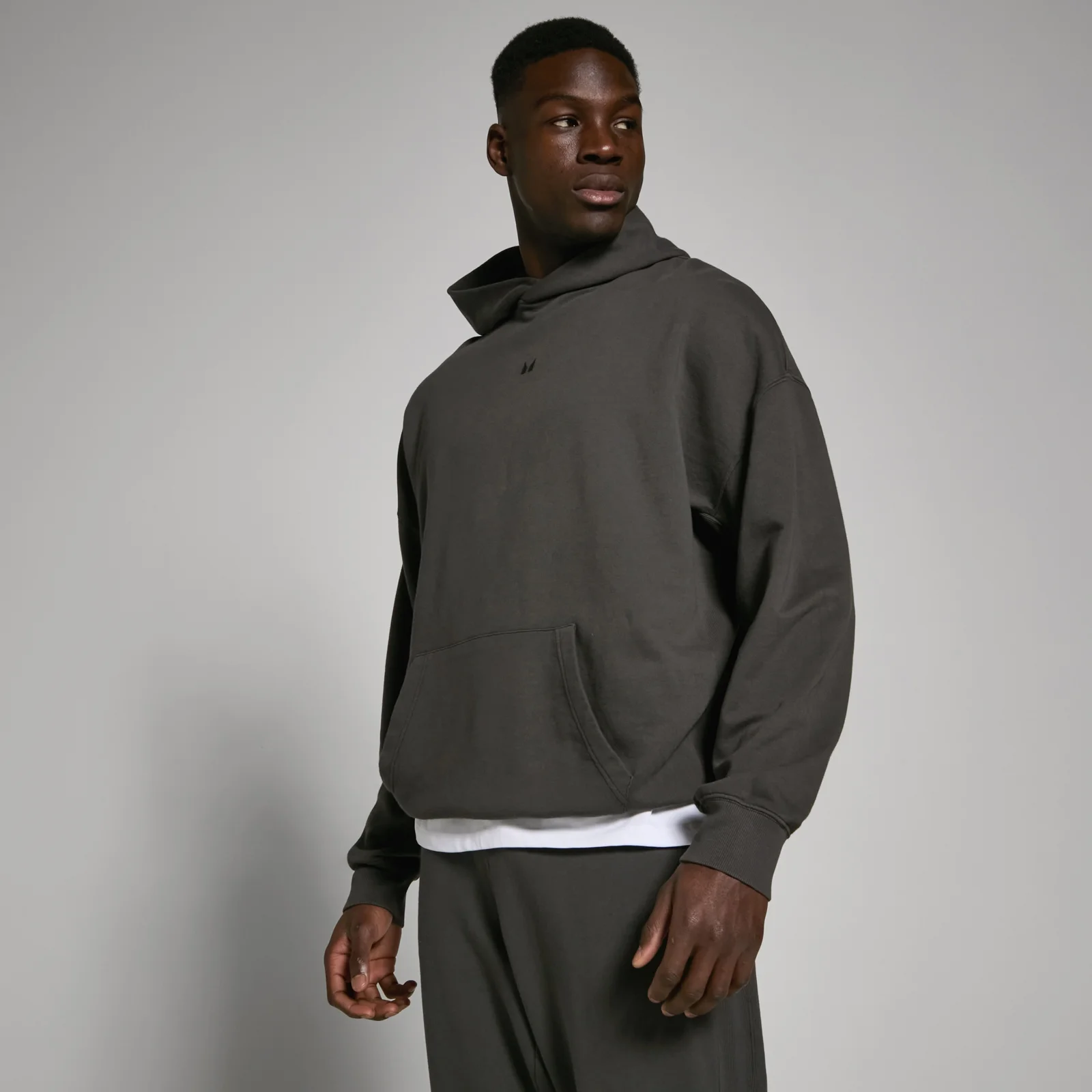 MP Men's Tempo Washed Hoodie - Washed Black - XS Image 1