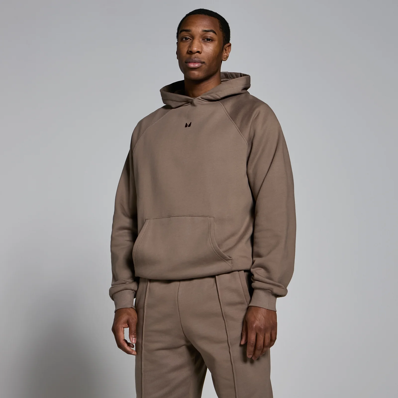 MP Men's Lifestyle Hoodie - Soft Brown - XS Image 1