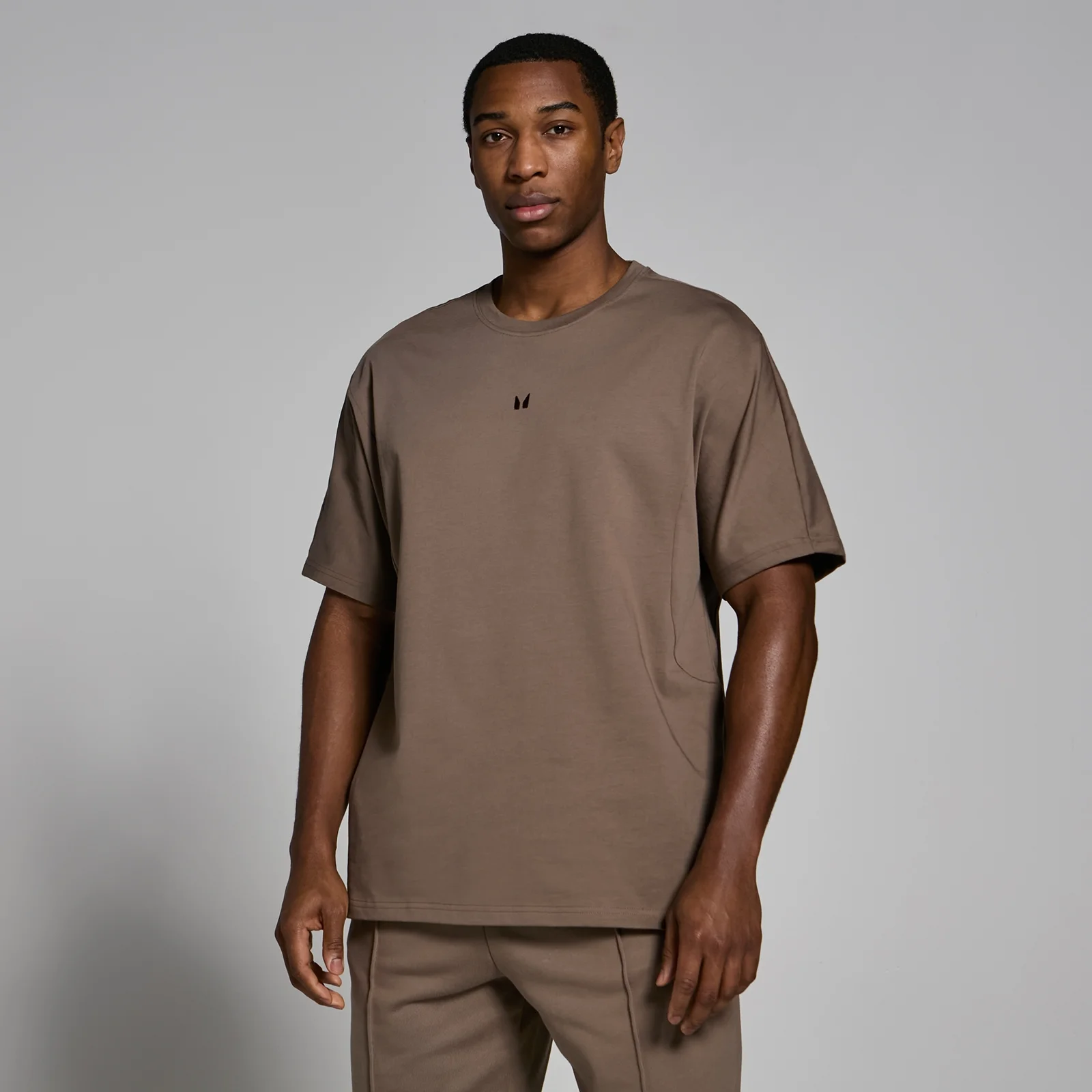 MP Men's Lifestyle Oversized T-Shirt - Soft Brown - XS Image 1