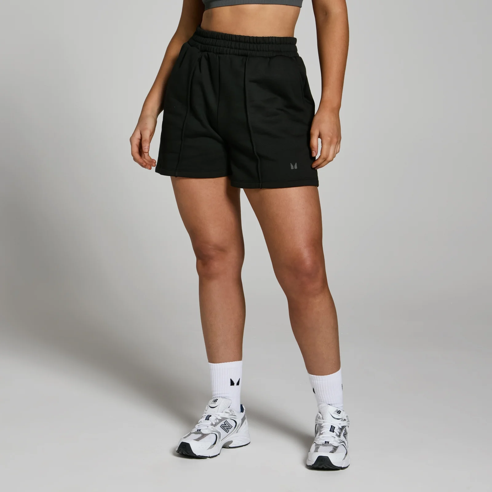 MP Women's Lifestyle Sweat Shorts - Black - S Image 1