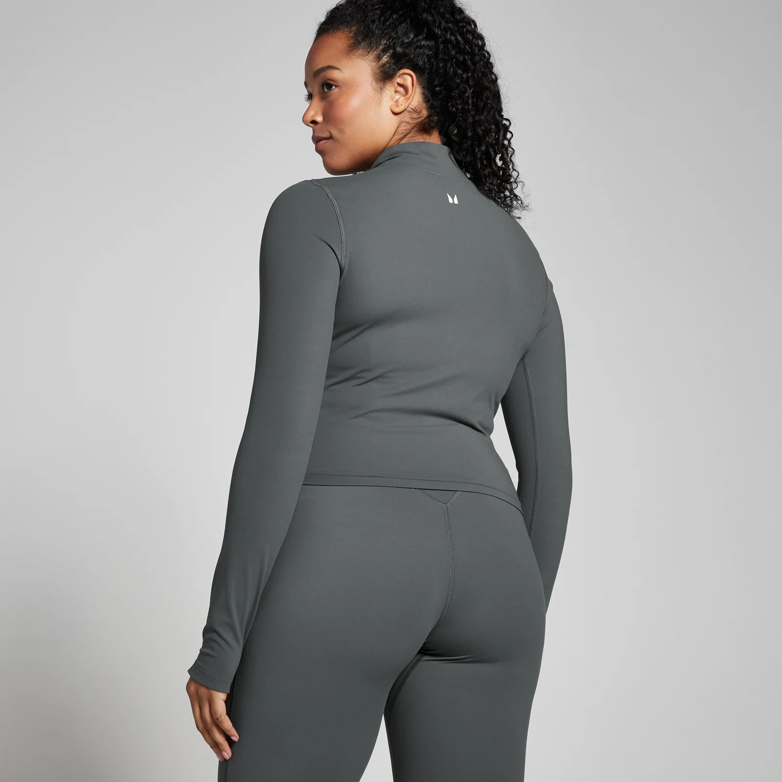 MP Women's Tempo Cropped Jacket - Dark Shadow - XS Image 2