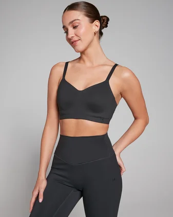 MP Women's Studio Bonded Sports Bra - Black