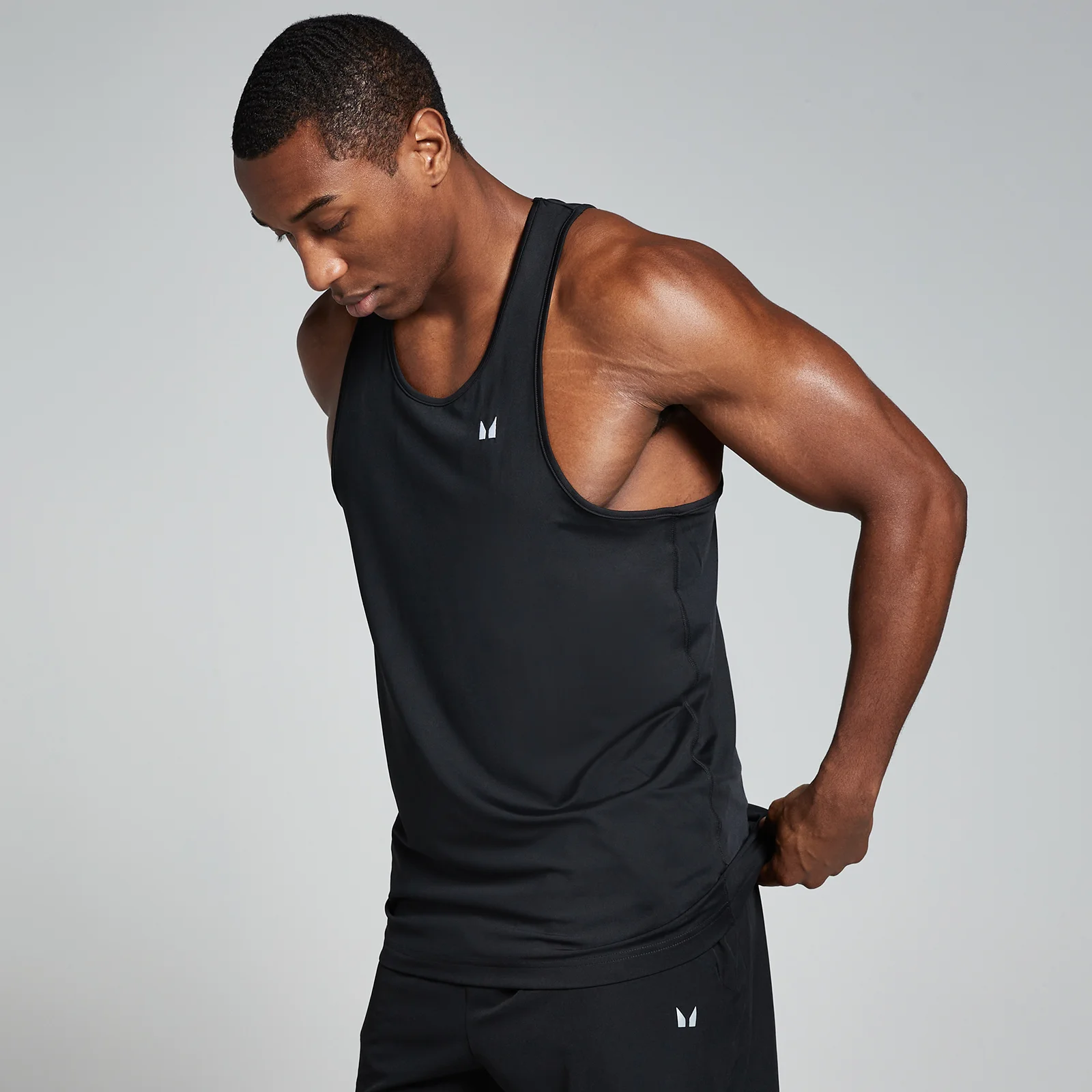 MP Men's Training Vest - Black - XXS Image 1