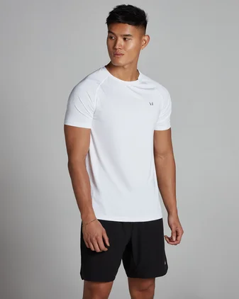 MP Men's Training Short Sleeve T-Shirt - White