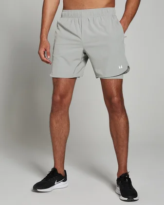 MP Men's 2-in-1 Training 7" Shorts - Storm