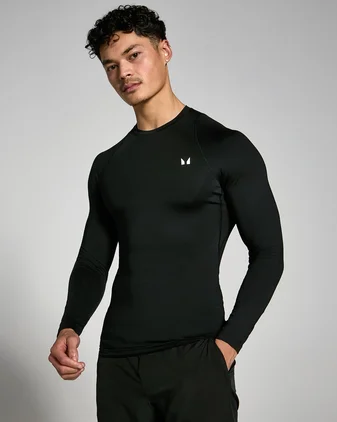 MP Men's Training Long Sleeve Baselayer - Black