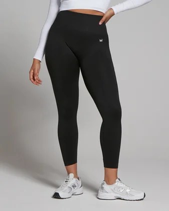 MP Women's Shape Seamless 7/8 Leggings - Black
