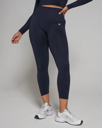 MP Women's Shape Seamless 7/8 Leggings - Navy
