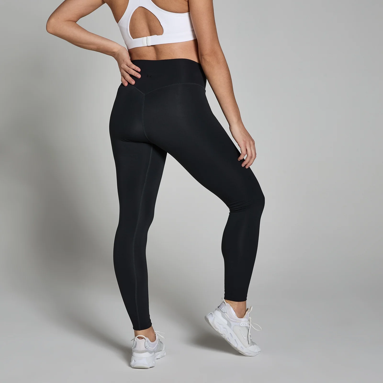 MP Women's Maternity Mid Rise Leggings - Black - M Image 2