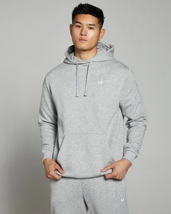 MP Men's Rest Day Hoodie - Grey Marl