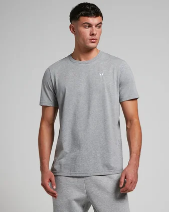 MP Men's Rest Day Short Sleeve T-Shirt - Grey Marl