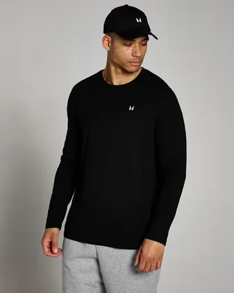 MP Men's Rest Day Long Sleeve Top - Black