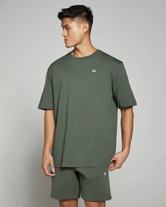 MP Men's Rest Day Oversized T-Shirt - Thyme